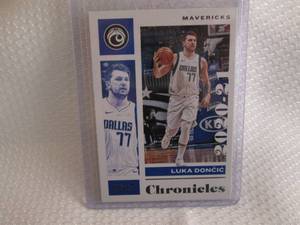 lot 115 image: 2020-21 Chronicles Luka Doncic Card...