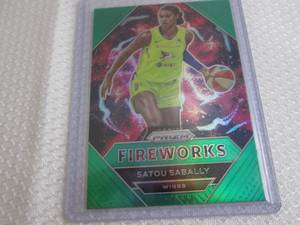 lot 117 image: 2021 Prizm Satou Sabally Fireworks ...