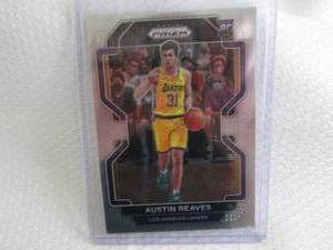 lot 143 image: 2021-22  Prizm Austin Reaves Rookie...