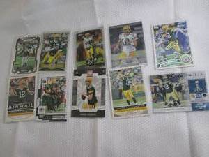 lot 149 image: Assorted Aaron Rodgers Cards...