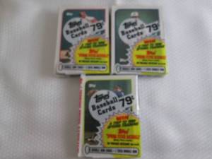 lot 157 image: 3 1989 Topps Baseball Cello Packs...