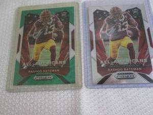 lot 168 image: 2021 Prizm Rashod Bateman & Green P...