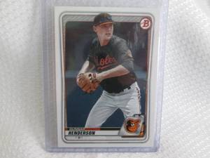 lot 179 image: 2019 Bowman Gunnar Henderson Rookie...