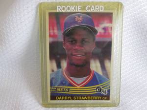 lot 181 image: 1984 Donruss Darry Strawberry Rooki...