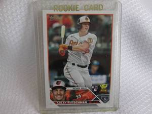 lot 190 image: 2023 Topps Adley Rutschman Rookie C...