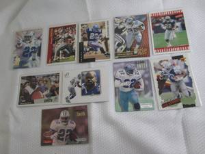 lot 198 image: Assorted Emmitt Smith Cards...
