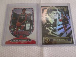 lot 202 image: 2020-21 Marquee & Panini Jaden McDa...