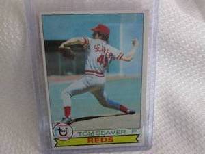 lot 208 image: 1979 Topps Tom Seaver Card...
