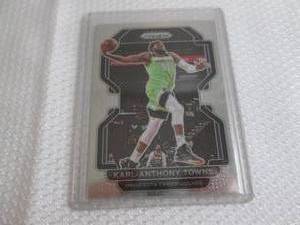 lot 216 image: 2020-21 Prizm Karl Anthony Towns Ca...