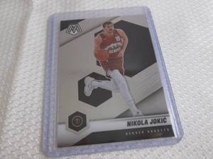 lot 220 image: 2020-21 Mosaic Nikola Jokic Card...