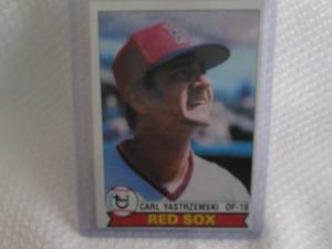 lot 230 image: 1979 Topps Carl Yastrzemski Card...