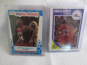 lot 235 image: 1989-90 Fleer Charles Barkley Card ...