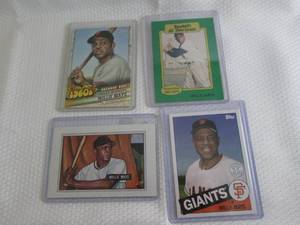 lot 237 image: Assorted Willie Mays Cards...