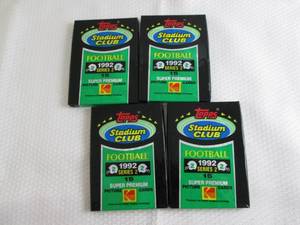 lot 249 image: 4 1992 Stadium Club Football Packs...
