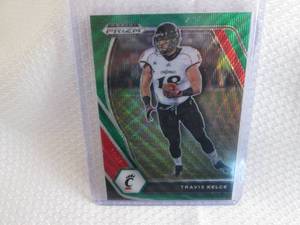 lot 7 image: 2021 Prizm Travis Kelce Green Prizm...