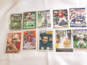 lot 26 image: Assorted Hall Of Fame QuarterBack C...