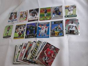 lot 27 image: Assorted Football Rookie Cards...