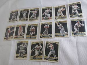lot 49 image: Assorted 1993 Topps Black Gold Card...
