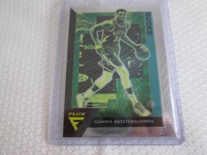 lot 53 image: 2020-21 Panini Flux Giannis Antetok...