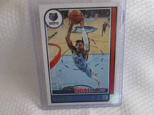 lot 68 image: 2020-21 NBA Hoops JA Morant Card...