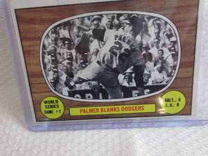 lot 69 image: 1969 Topps Jim Palmer Card...