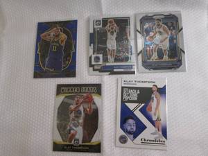 lot 84 image: Assorted Klay Thompson Cards...