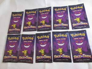 lot 87 image: 10- 2023 Pokemon Trick Or Trade Pac...