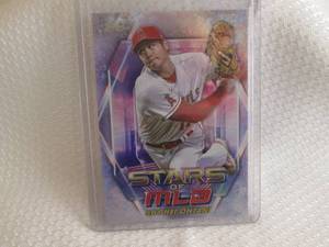 lot 91 image: 2023 Topps Shohei Ohtani Stars Of M...