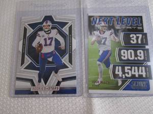 lot 95 image: Josh Allen Cards...