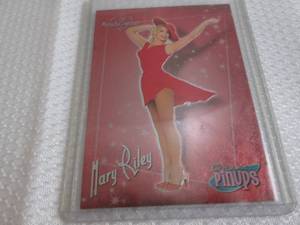 lot 99 image: 2005 Bench Warmer Mary Riley Pinups...