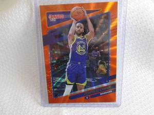 lot 103 image: 2021-22 Donruss Stephen Curry Orang...