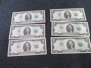 lot 257 image: 6- 2- 3 Sequential Series. Uncircul...