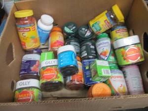 lot 266 image: Lot of Assorted Supplement Gummies...