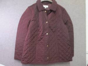 lot 287 image: Talbots Womens 26 inch Quilted Jac...