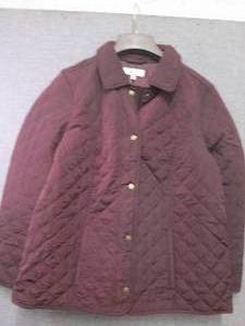 lot 290 image: Talbots Womens 26 inch Quilted Jac...