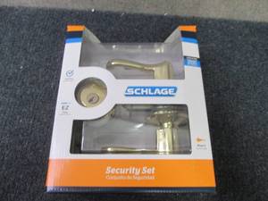 lot 319 image: Schlage F51A FLA 505 Flair Lever Ke...