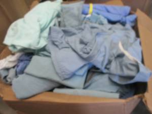 lot 334 image: Box of Hospital Scubs...