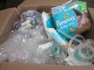 lot 349 image: Diapers, Wipes & Bottles...