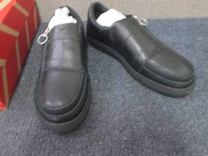 lot 376 image: Billy Black Laceless Oxford Size 10...