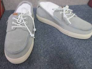 lot 379 image: Billy Grey Suede Boat Shoe Size 9 N...