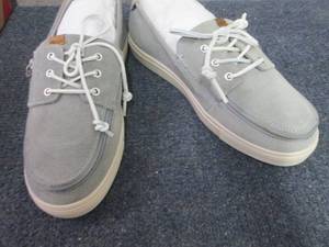 lot 381 image: Billy Grey Suede Boat Shoe Size 9 N...