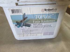 lot 390 image: TimberTech Toploc Face Fasteners 17...