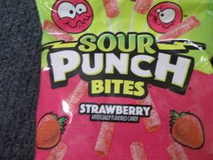 lot 444 image: 6 pks Sour Punch Bites...