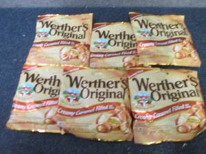 lot 452 image: 6- 2.65 oz Werthers Original ...
