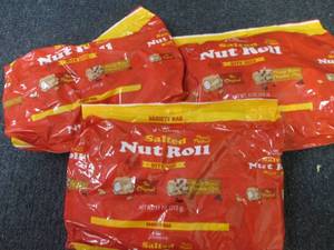 lot 471 image: 3- 11 oz Pearsons Salted Nut Rolls...