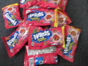 lot 494 image: 12- 3 oz Nerds Gummy Clusters...