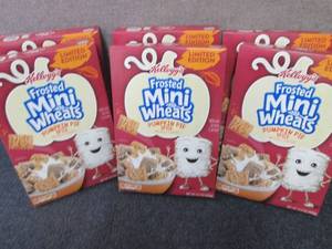 lot 503 image: 6- 14.3 oz Kelloggs Pumpkin Pie Sp...