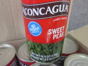 lot 510 image: 12- 14.8 oz Aconcagua Sweet Peas...