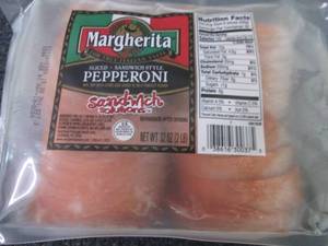 lot 521 image: 32 oz FROZEN Margherita Sliced Pepp...