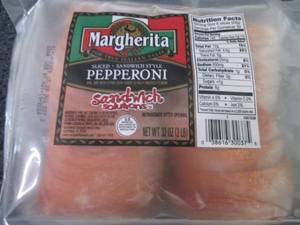 lot 522 image: 32 oz FROZEN Margherita Sliced Pepp...